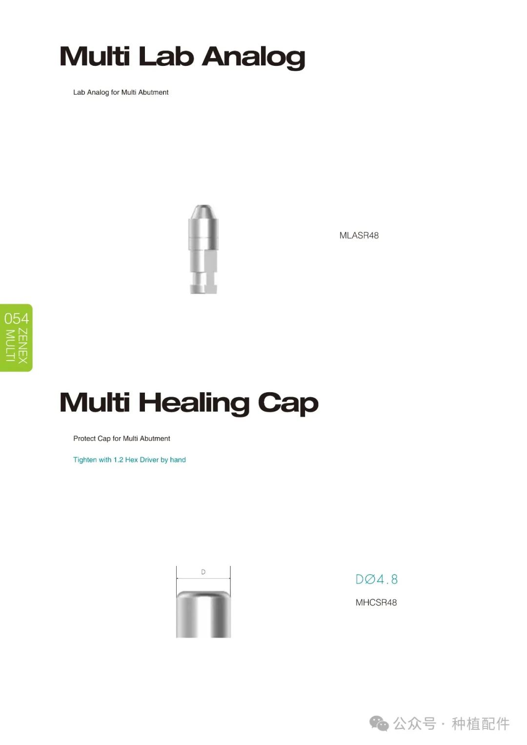 IZEN Zenex Multi I-system Implant Manual