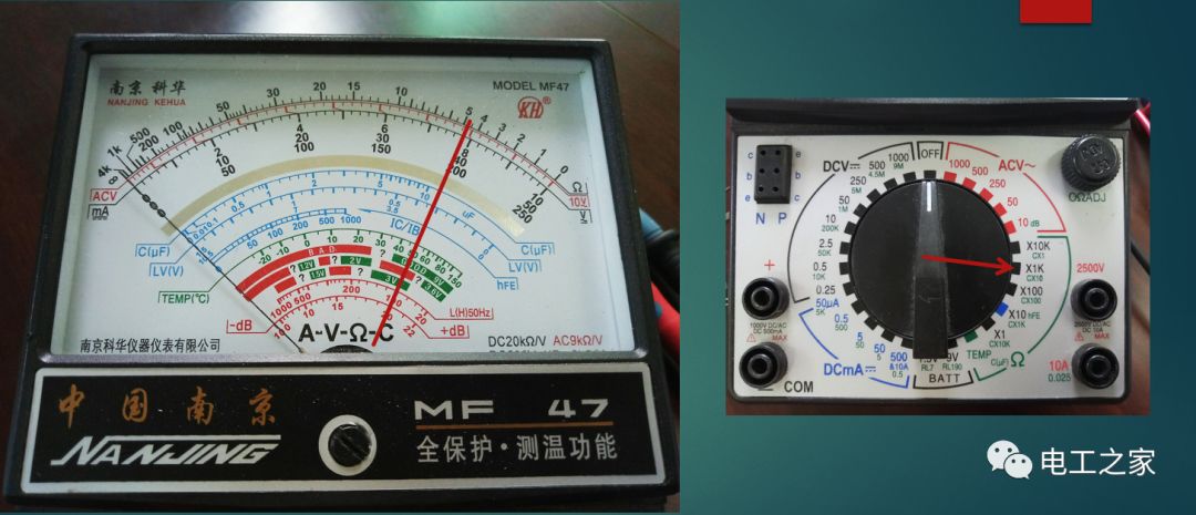 Using a Pointer Multimeter