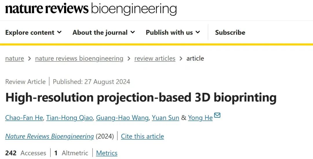 High-Resolution Projection-Based 3D Bioprinting Review