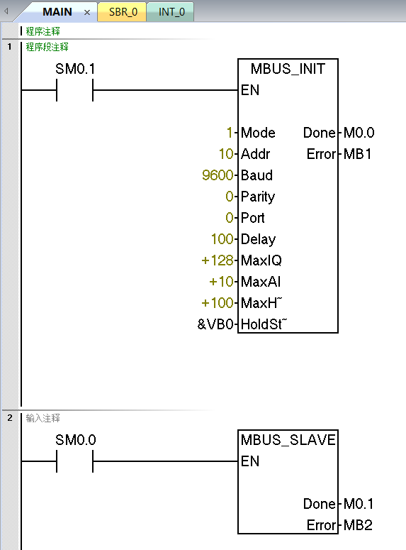 Siemens S7-200 SMART PLC and Smart Line Touch Screen Modbus RTU Communication Connection