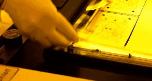 PCB Circuit Board Manufacturing Process Display