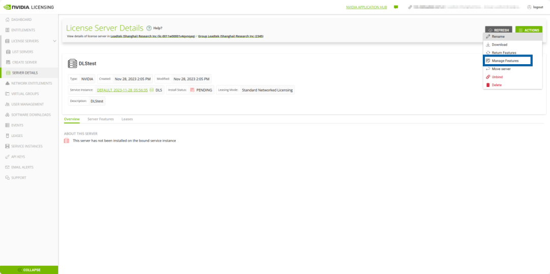 NVIDIA vGPU DLS License Server Setup Guide