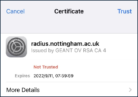 Guide to Connect Apple Devices to eduroam Wi-Fi