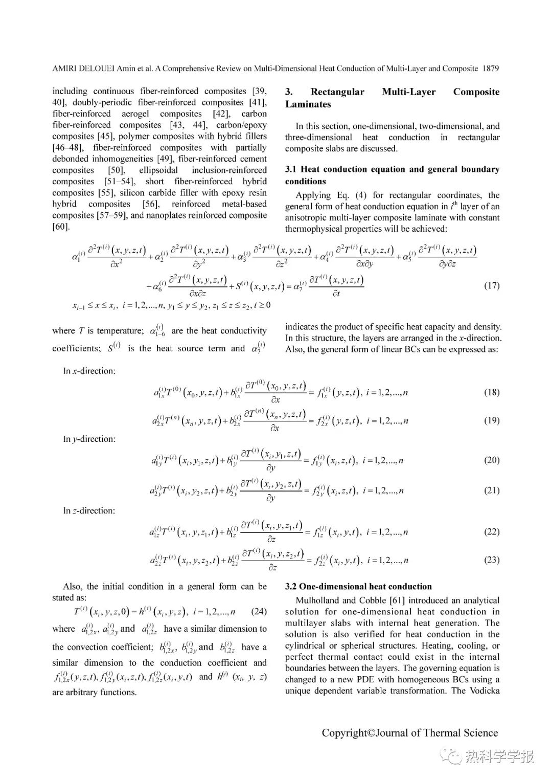 A Comprehensive Review on Multi-Dimensional Heat Conduction