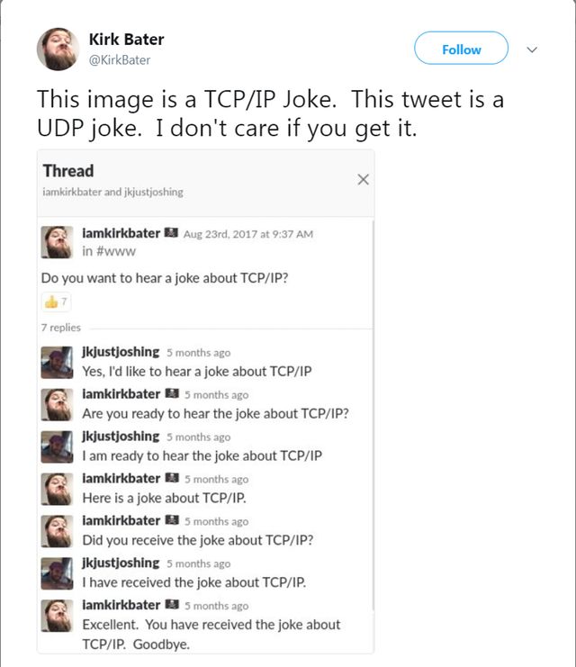 TCP IP vs UDP