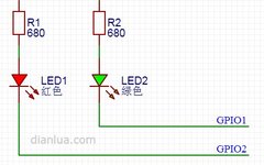 Ingenious! 1 GPIO Controls 2 LEDs to Display 4 States