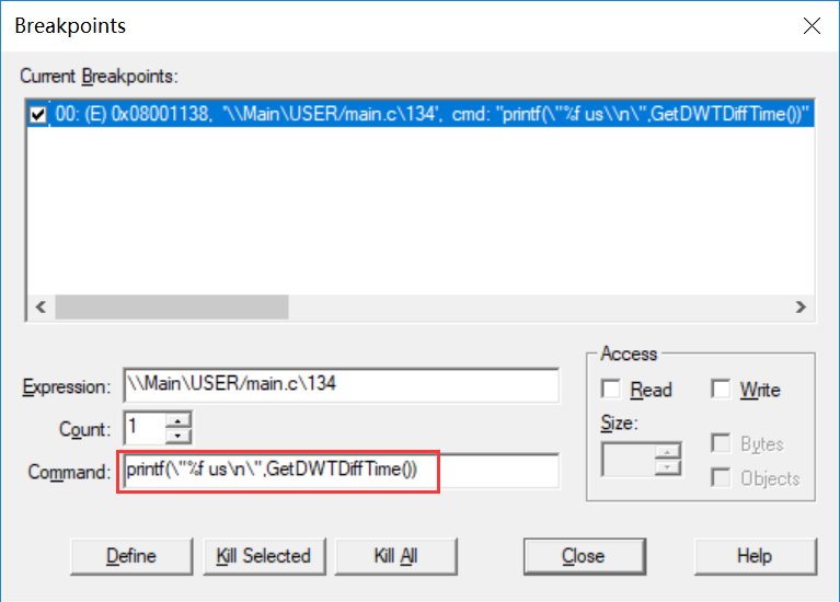 Summary of KEIL Debugging Experience