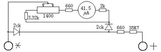Description of 500-Type Multimeter Circuit Diagram (Part One)