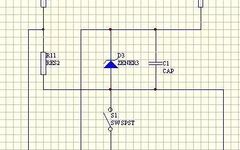 Single-Key Switch Implementation for Flashlight Power and Function Control Circuit
