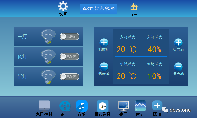 ZigBee and STM32 Smart Home Control System
