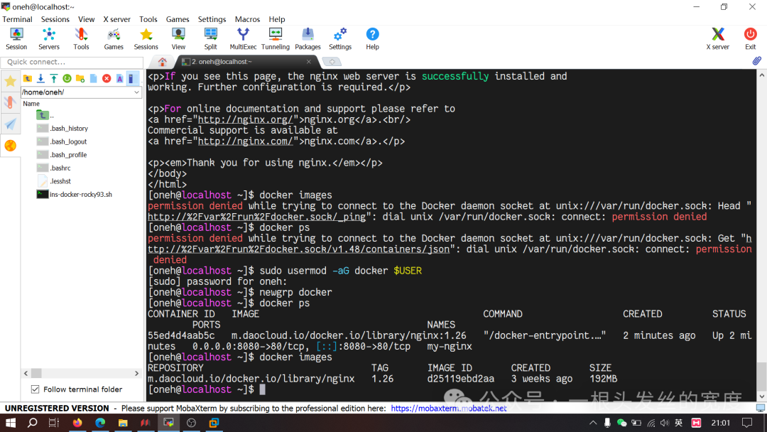 Automated Docker Deployment Script on Rocky Linux 9
