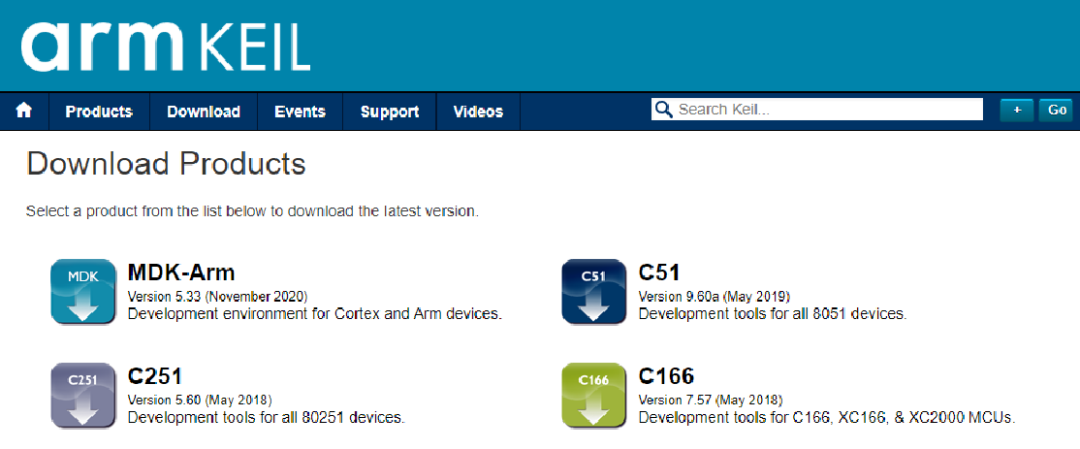 Downloading and Installing KEIL MDK-ARM