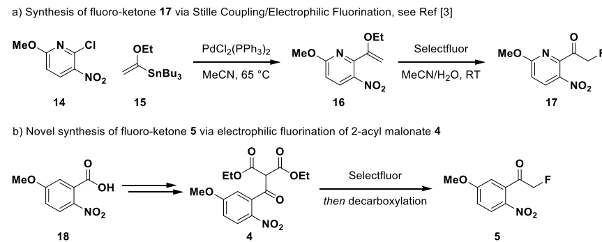 Multi-Kg Production of 3-Fluoro-6-methoxyquinoline