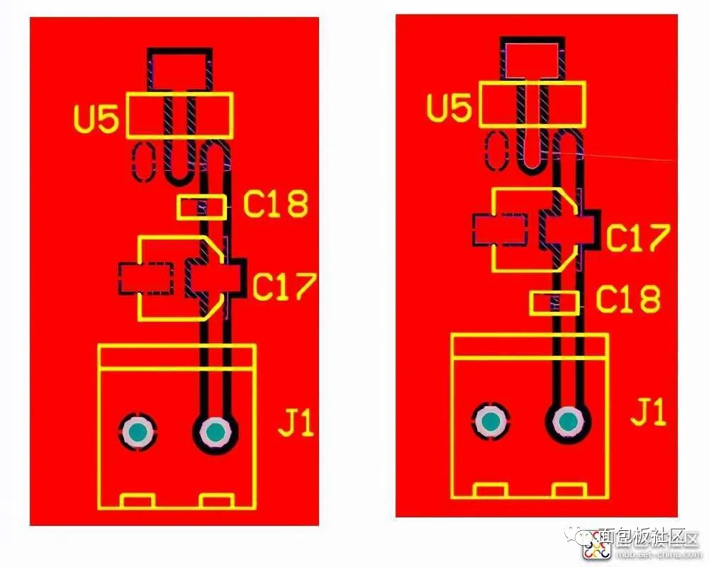 Correct Placement of Capacitors on PCBs