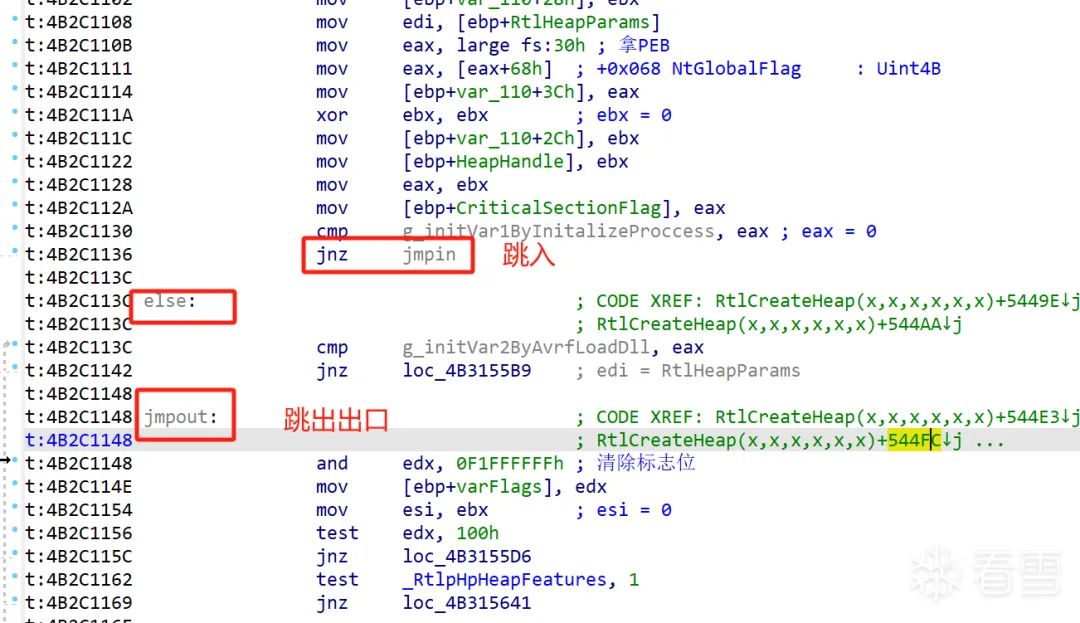 Summary of Assembly Features for Windows 10 Code Restoration (Including NTDLL CreateHeap Restoration Code)