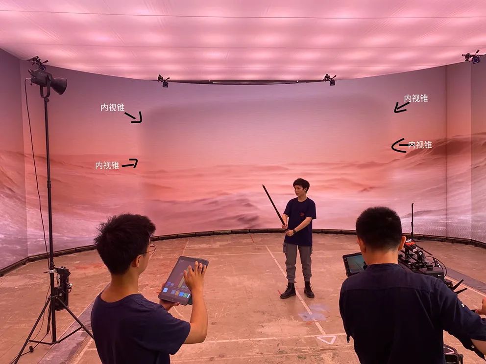 LED Virtual Real-Time Green Screen Deformation Method Based on Depth Images