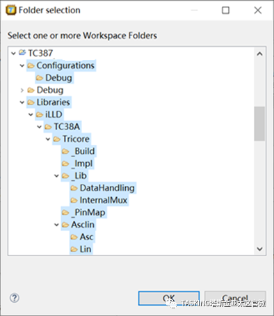 How to Create a Project Using TASKING VX-toolset
