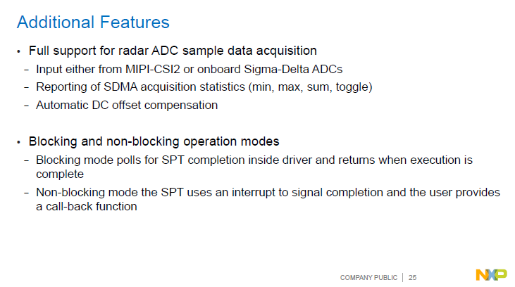 NXP | Automotive Radar Signal Processing Acceleration Architecture