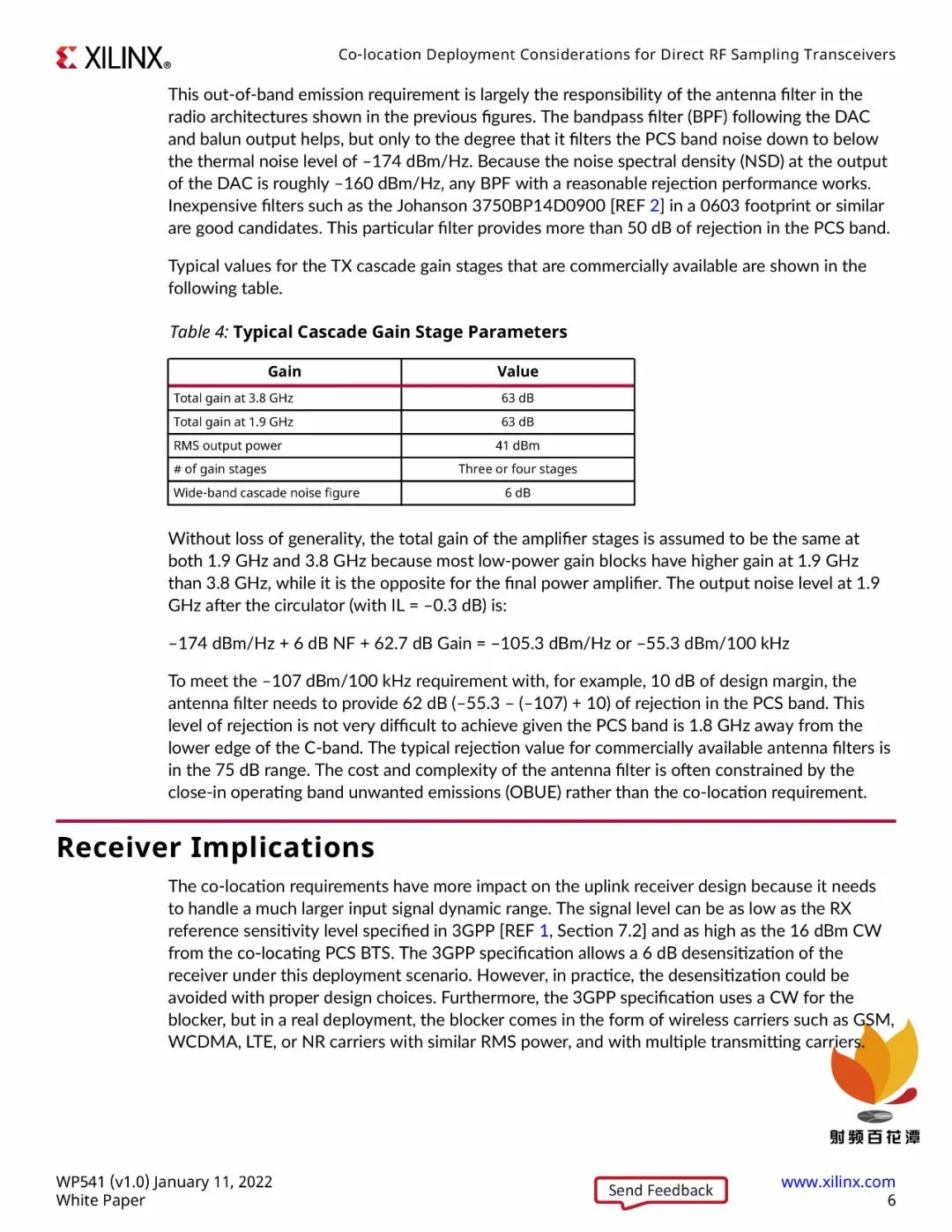 Xilinx Releases: Considerations for Deploying Transceiver Systems at the Same Location