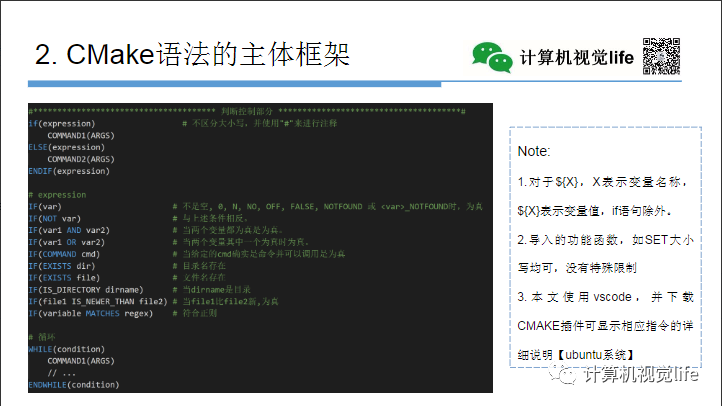 Application and Practice of CMake