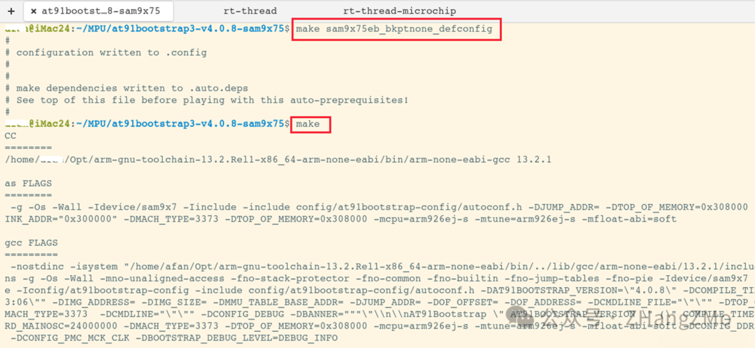 Debugging RT-Thread on Microchip MPU with JLink in Win10