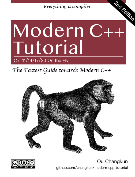 82 Pages Modern C++ Tutorial: Quickly Get Started with C++ 11/14/17/20