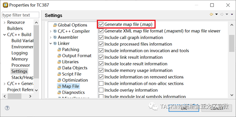 How to Create a Project Using TASKING VX-toolset