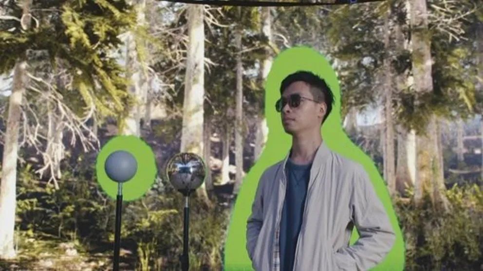 LED Virtual Real-Time Green Screen Deformation Method Based on Depth Images