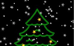 Drawing A Christmas Tree With Python