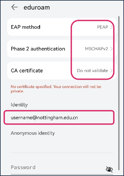Guide to Connecting to Wi-Fi (eduroam) on Android and Windows