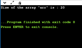 Detailed Explanation of sizeof() Operator in C++