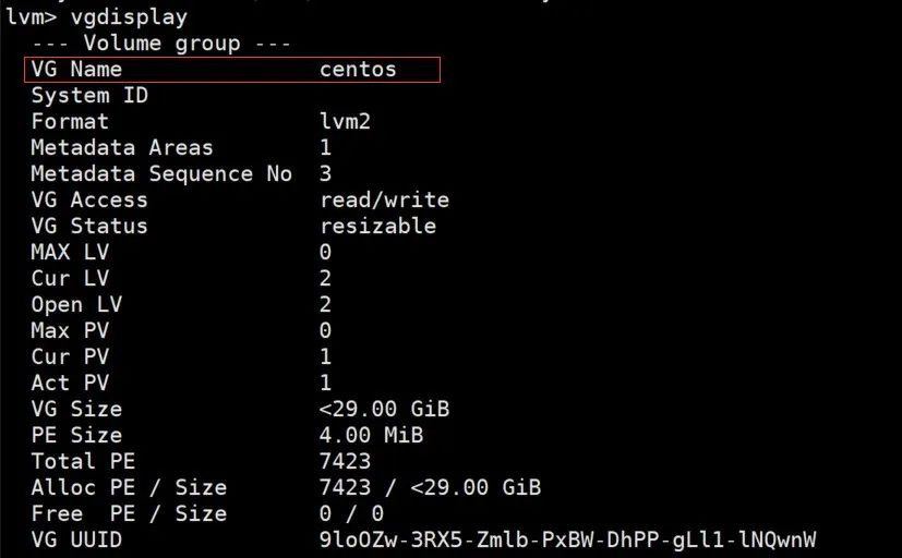 Expanding Disk Space for CentOS 7 in ESXi Virtualization