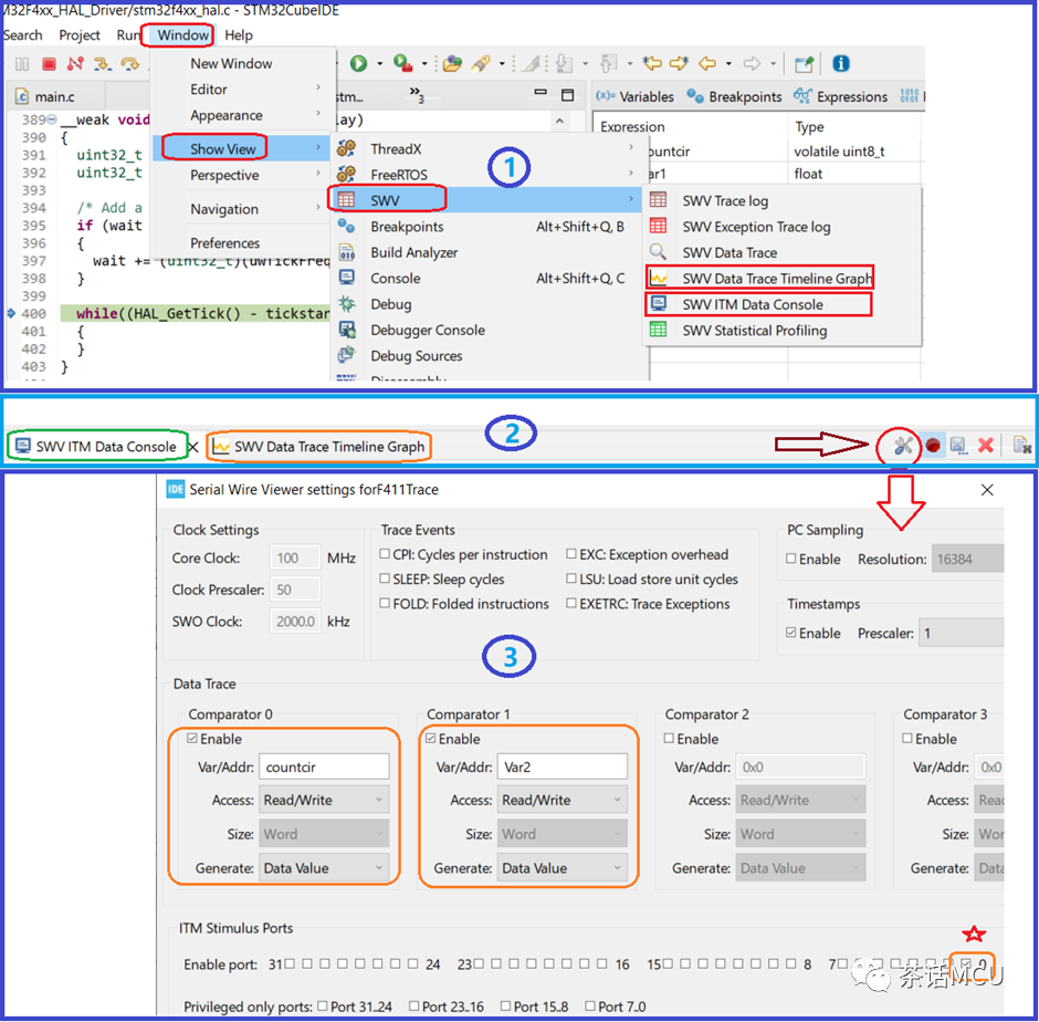 Demonstration of Debugging Tools in STM32CubeIDE