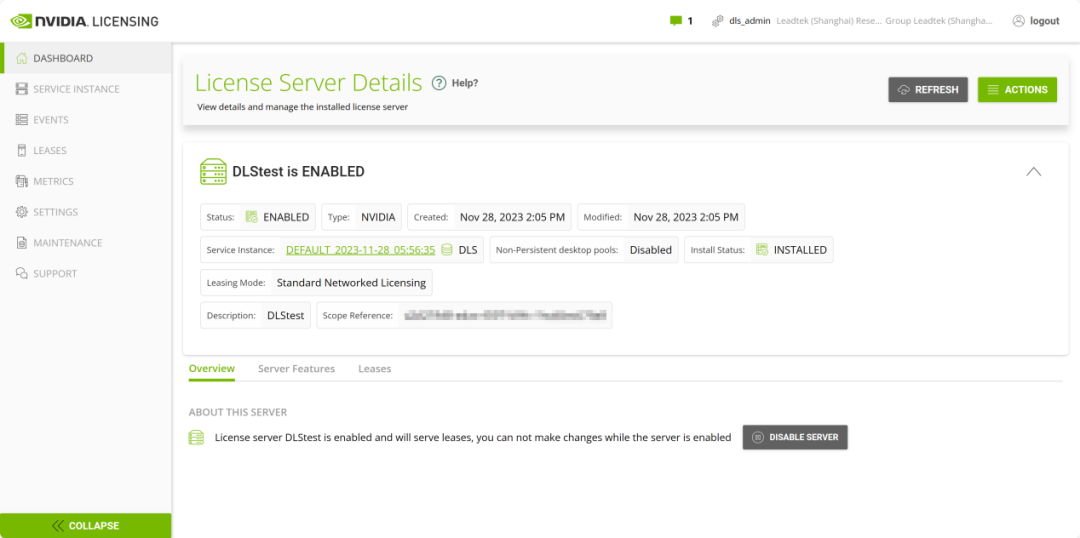 NVIDIA vGPU DLS License Server Setup Guide