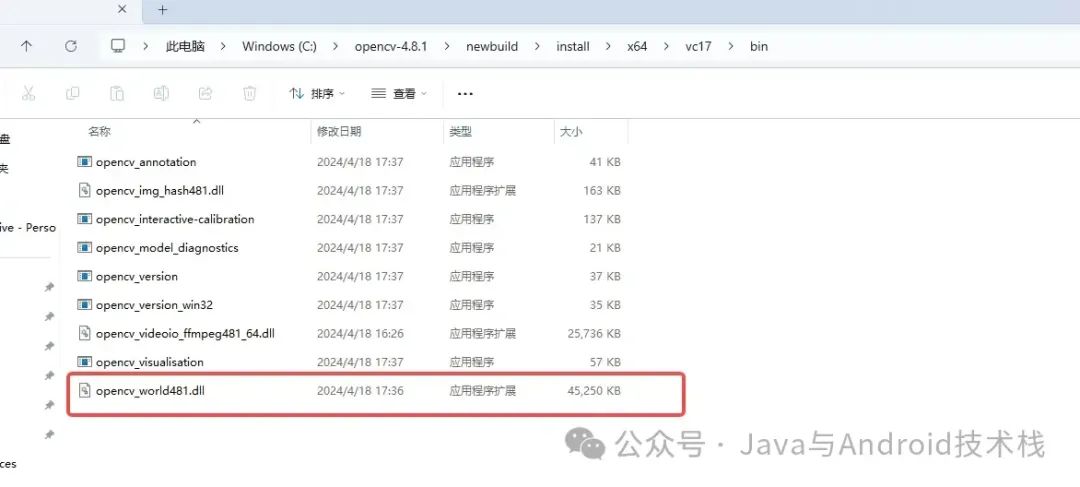Compiling OpenCV 4.8.1 with CMake and Visual Studio 2022 on Windows
