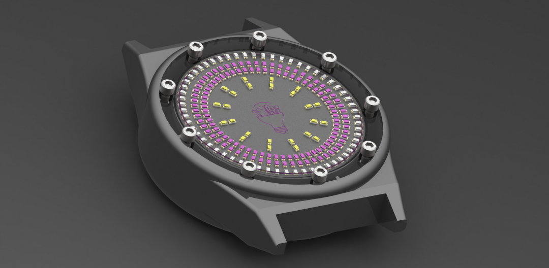 Incredible! Create a Smart Watch with 200 LEDs (Source Code and Circuit Diagram Included)