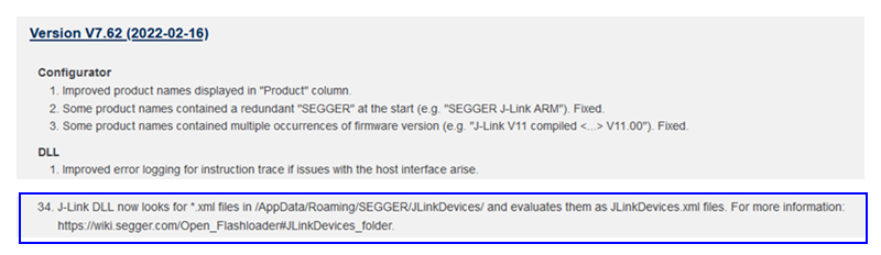 Optimizing Manual Addition of New MCU Support in JLink V7.62
