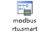 Siemens S7-200 SMART PLC and Smart Line Touch Screen Modbus RTU Communication Connection