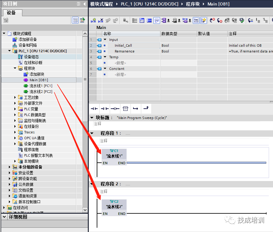 Detailed Explanation of Siemens PLC Structured Programming