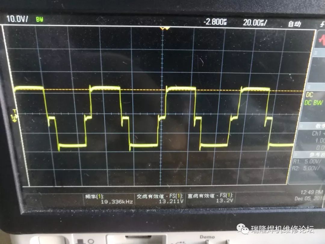 Application of Oscilloscope in Welding Machine Repair