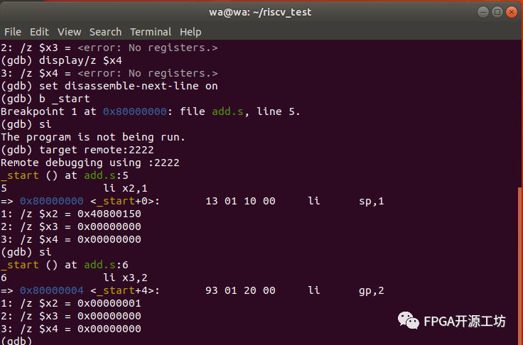 Debugging RISCV Programs with QEMU and GDB