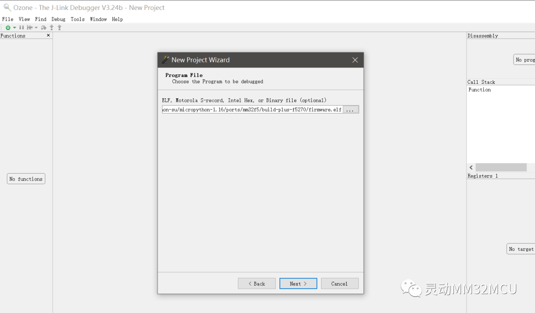Download Executable Files to MM32F5 Microcontroller