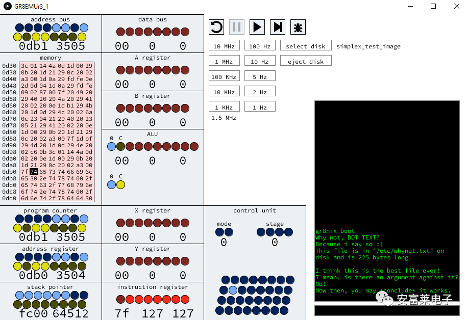 Handcrafted CPU and Unix-like System with Assembly Language