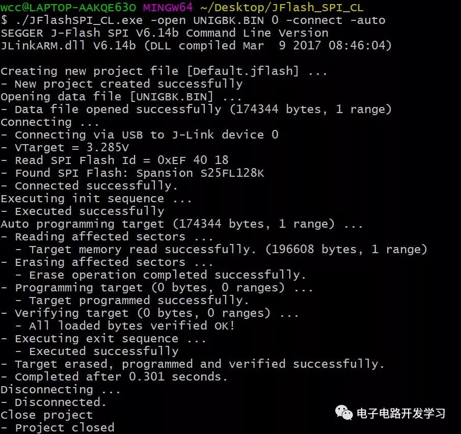 JLink Tips for Reading and Writing SPI Flash Memory