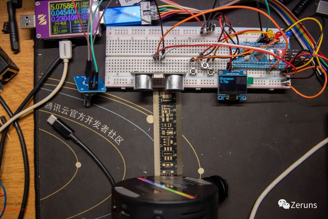 Ultrasonic Distance Measurement Using STM32 and HC-SR04
