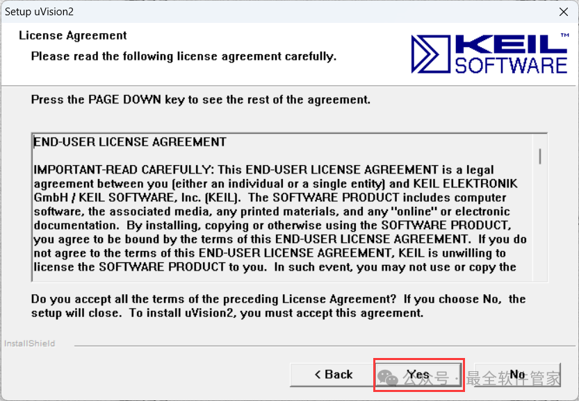 Installing Keil uVision 2 C51 Software Package