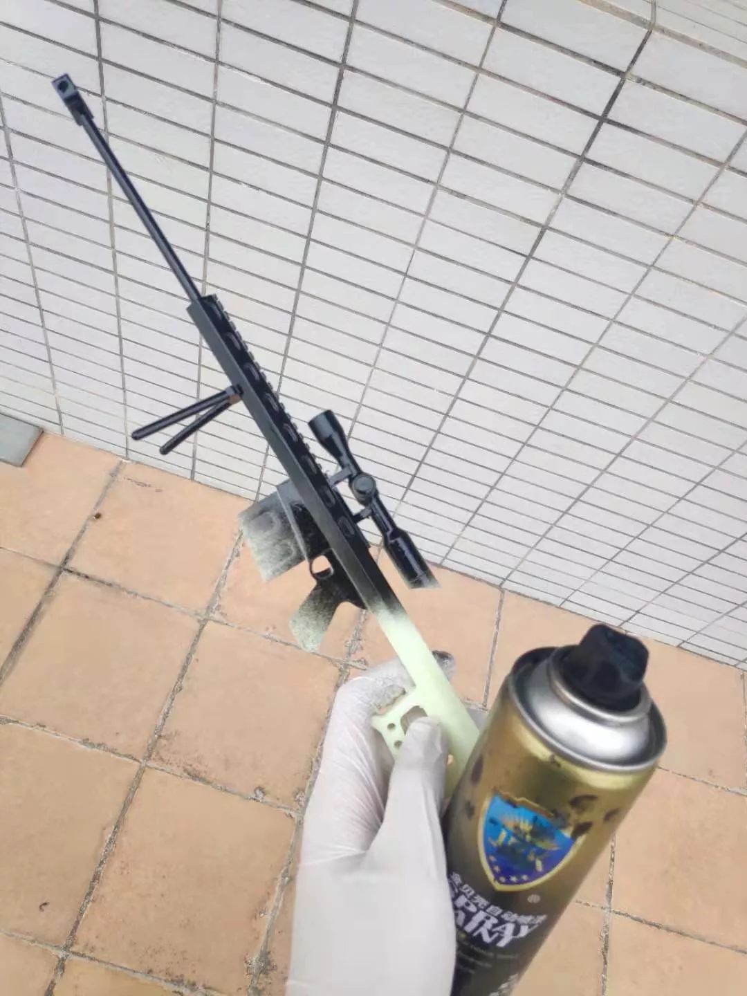 Create a Barrett Sniper Rifle Model with 3D Printing