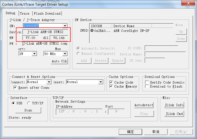 Solutions for Jlink-OB Download Failures Using Keil MDK