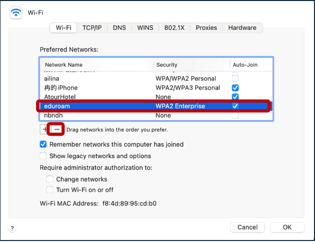 Guide to Connect Apple Devices to eduroam Wi-Fi