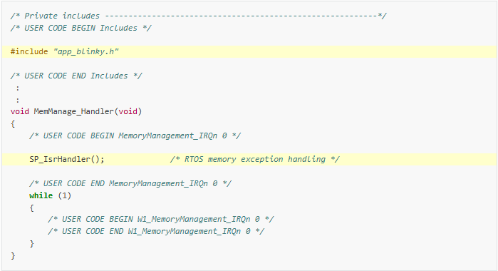 Integrating Flexible Safety RTOS in STM32CubeMX